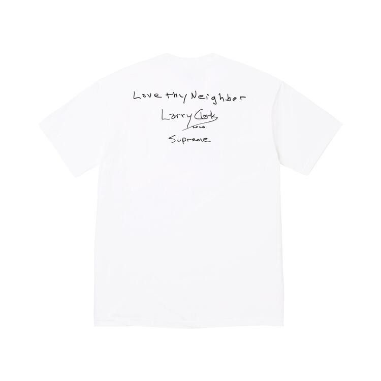 Buy Supreme x Larry Clark Neighbor Tee 'White' - FW26T53 WHITE | GOAT