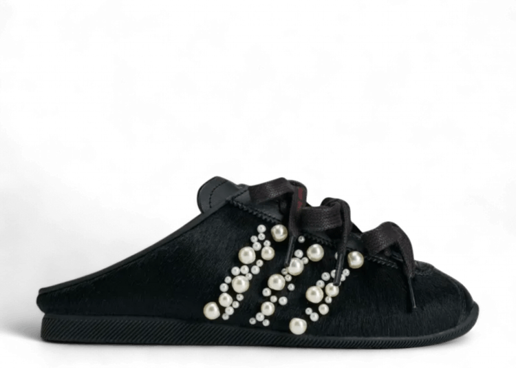 adidas Japan Slip-On Simone Rocha Black Better Scarlet (Women's) — foto 2