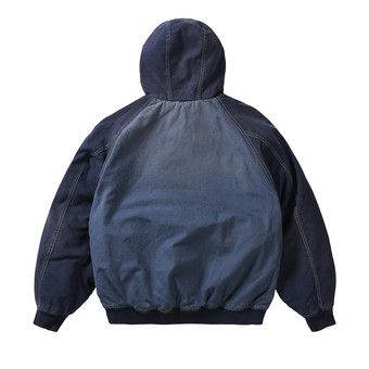 Buy Palace 10oz Hooded Canvas Jacket 'Navy / Blue' - P31JK031 | GOAT