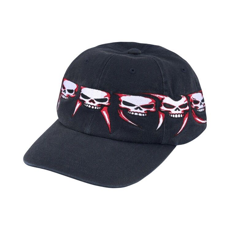 Buy Supreme Skulls Spellout 6-Panel 'Navy' - FW26H64 NAVY | GOAT