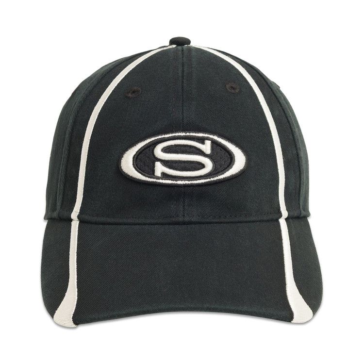 Stussy S Oval Cap 'Black'