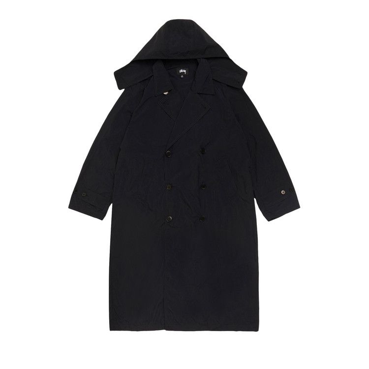 Stussy Ultra Lightweight Nylon Trench 'Black'