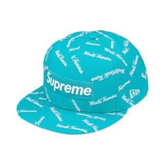 Buy Supreme World Famous Box Logo New Era 'Teal' - FW26H1 TEAL | GOAT