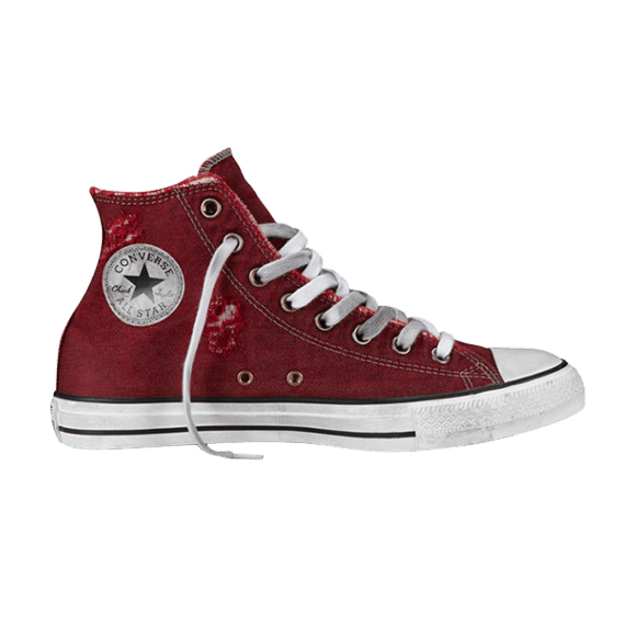 Chuck Taylor All Star Hi 'Destroyed Denim Red'