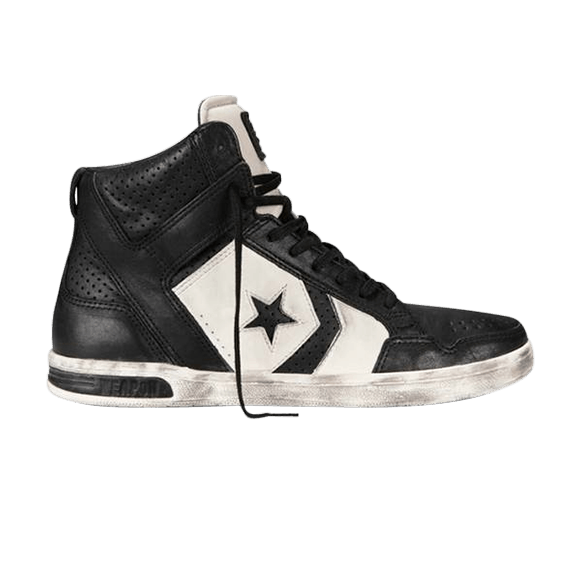 John Varvatos Weapon Mid 'Distressed Black White'