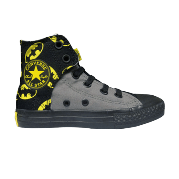 DC Comics x Chuck Taylor All Star Easy Slip Hi GS 'Batman Grey'