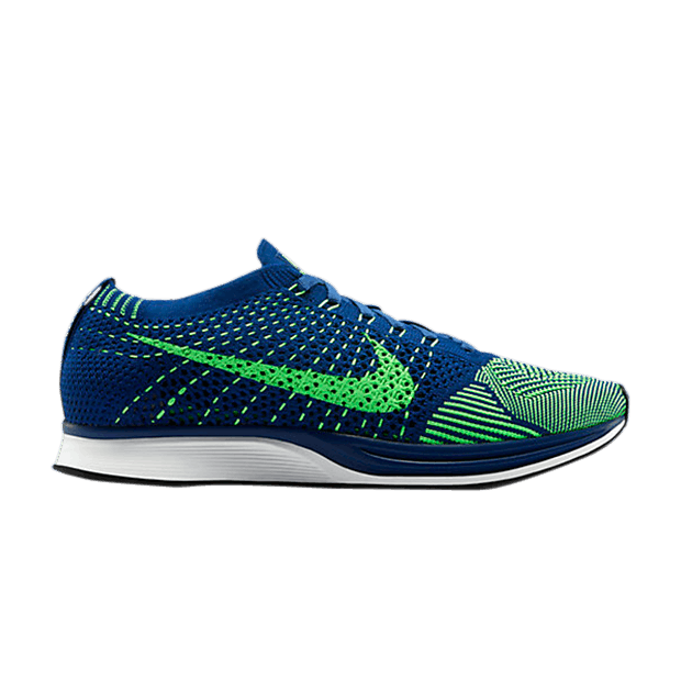 Flyknit Racer 'Brave Blue Poison Green'