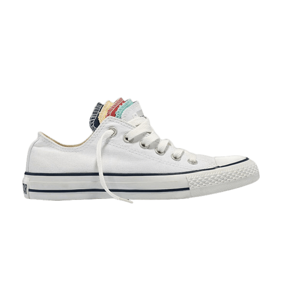 Wmns Chuck Taylor All Star Double Tongue Ox 'White'