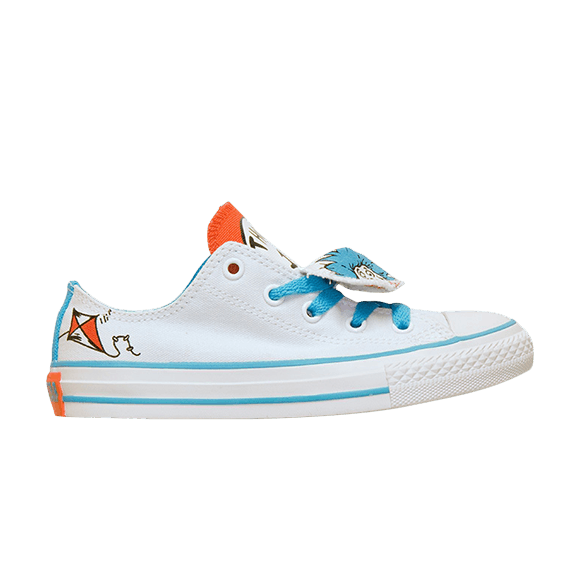 Dr. Seuss x Chuck Taylor All Star Double Tongue Ox GS 'Thing 1, Thing 2'