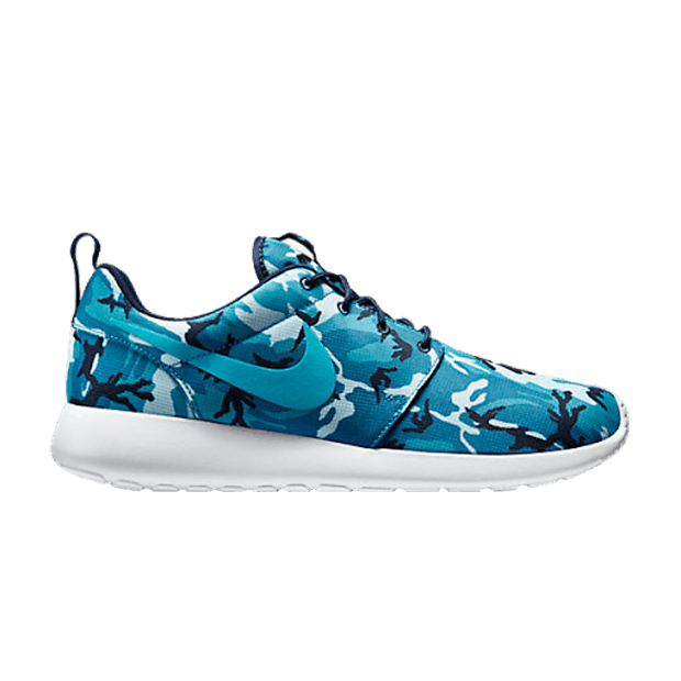 Rosherun Print 'Dark Electric Blue'