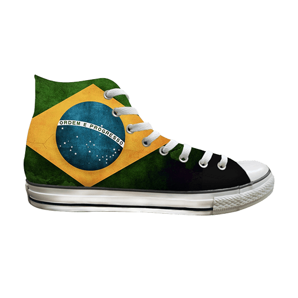 Chuck Taylor All Star Hi 'Brazilian Flag'