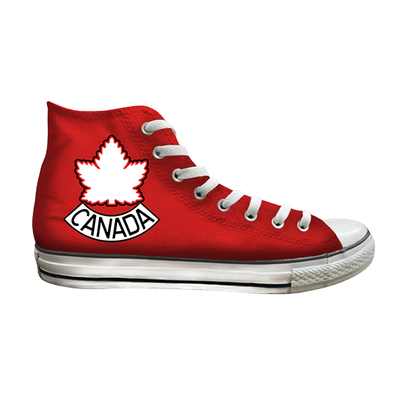 Chuck Taylor All Star Hi 'Hockey Canadian Flag'