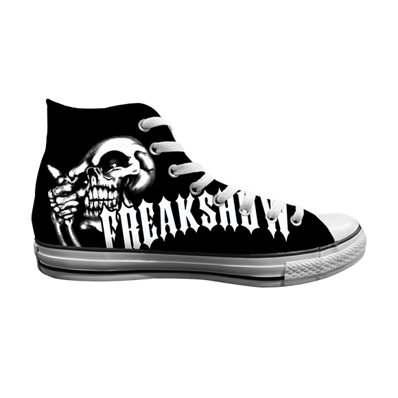 Freakshow Choppers x Chuck Taylor All Star Hi 'Skulls'