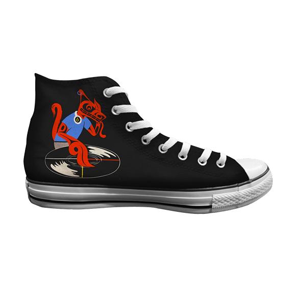 Rande Cooke x Chuck Taylor All Star Hi Top 'A Tribe Called Red'
