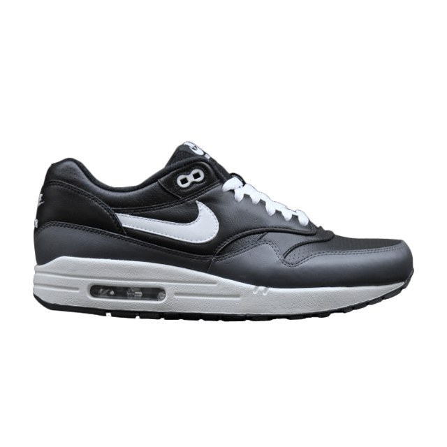 Air Max 1 Leather 'Black Grey White'