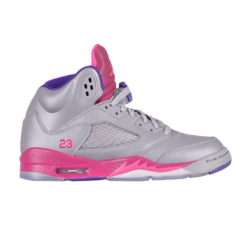 Air Jordan 5 Retro GS 'Cement Grey Pink'