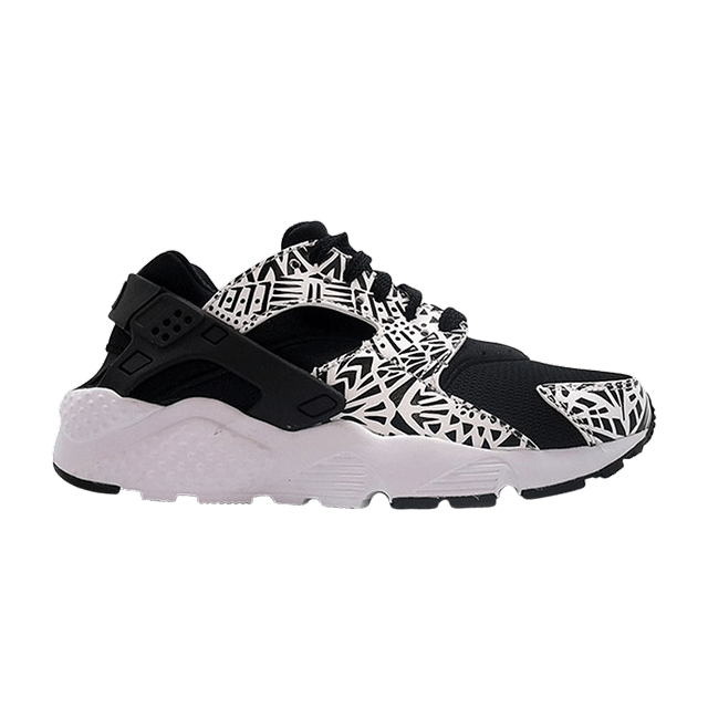 Huarache Run Print GS 'Black'