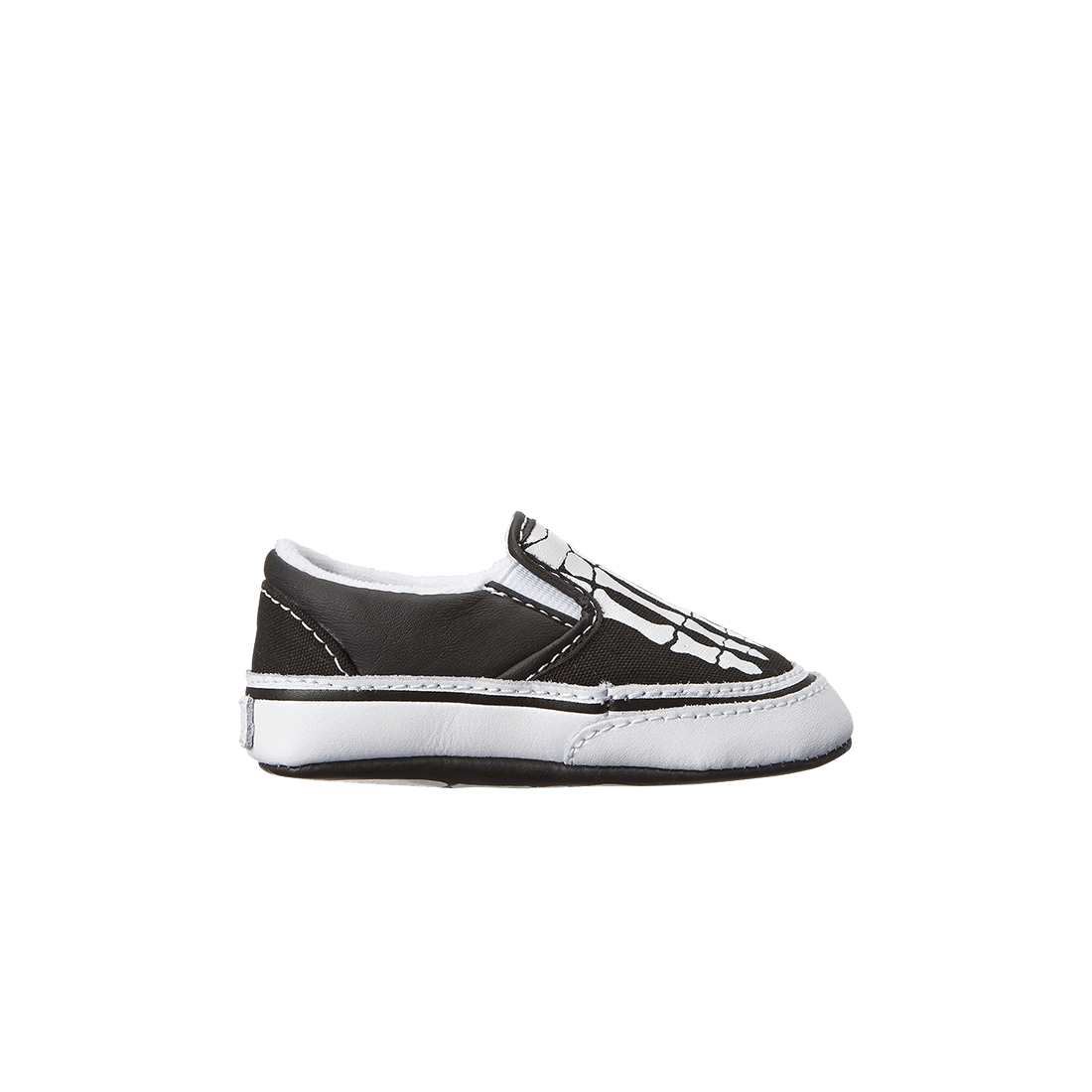 Baby Classic Slip-on (Bones) Black/ True White