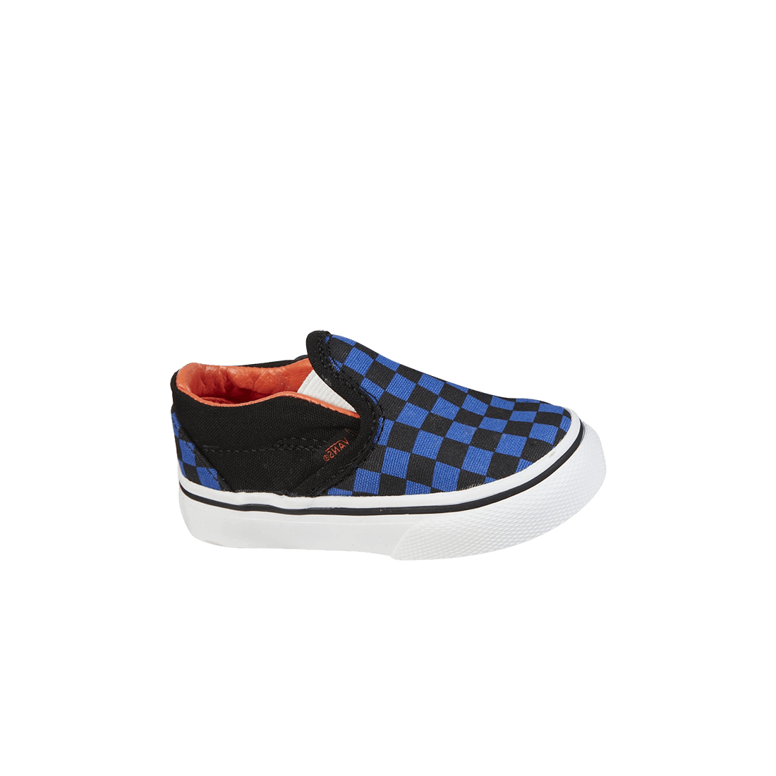 Classic Slip-on Checkerboard Toddler 'Jewel Blue'