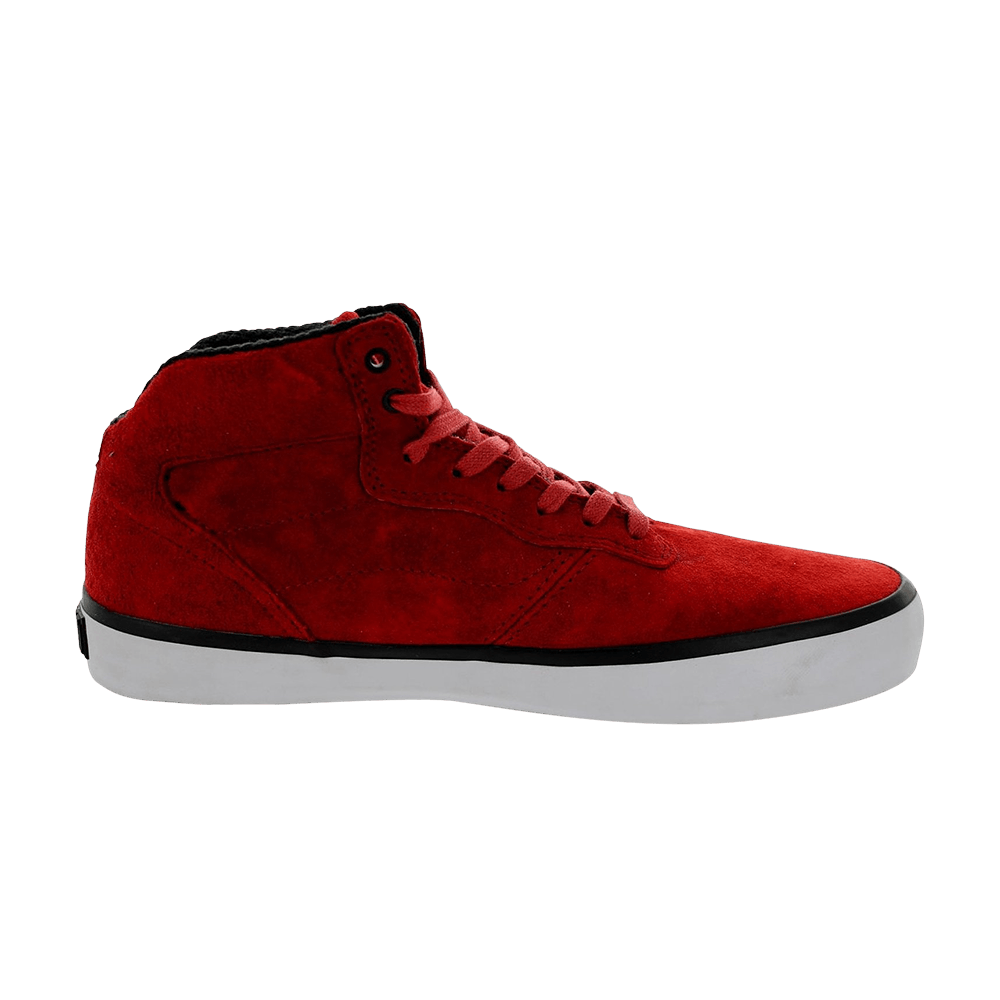 Piercy Suede Red/ White