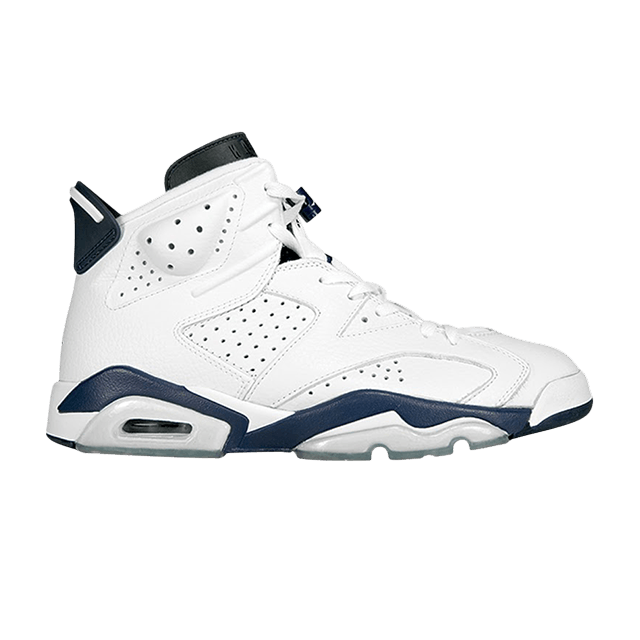 Air Jordan 6 Retro 'White Midnight Navy' - Air Jordan - 136038 141 | GOAT