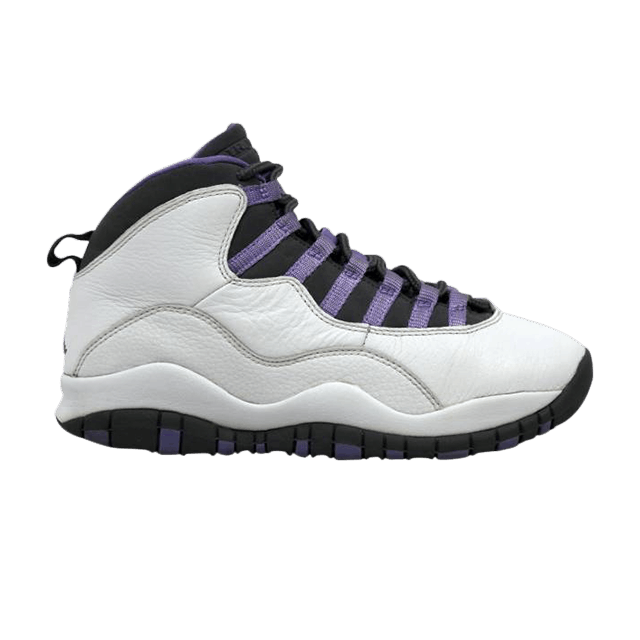 Wmns Air Jordan 10 Retro 'White Medium Violet'