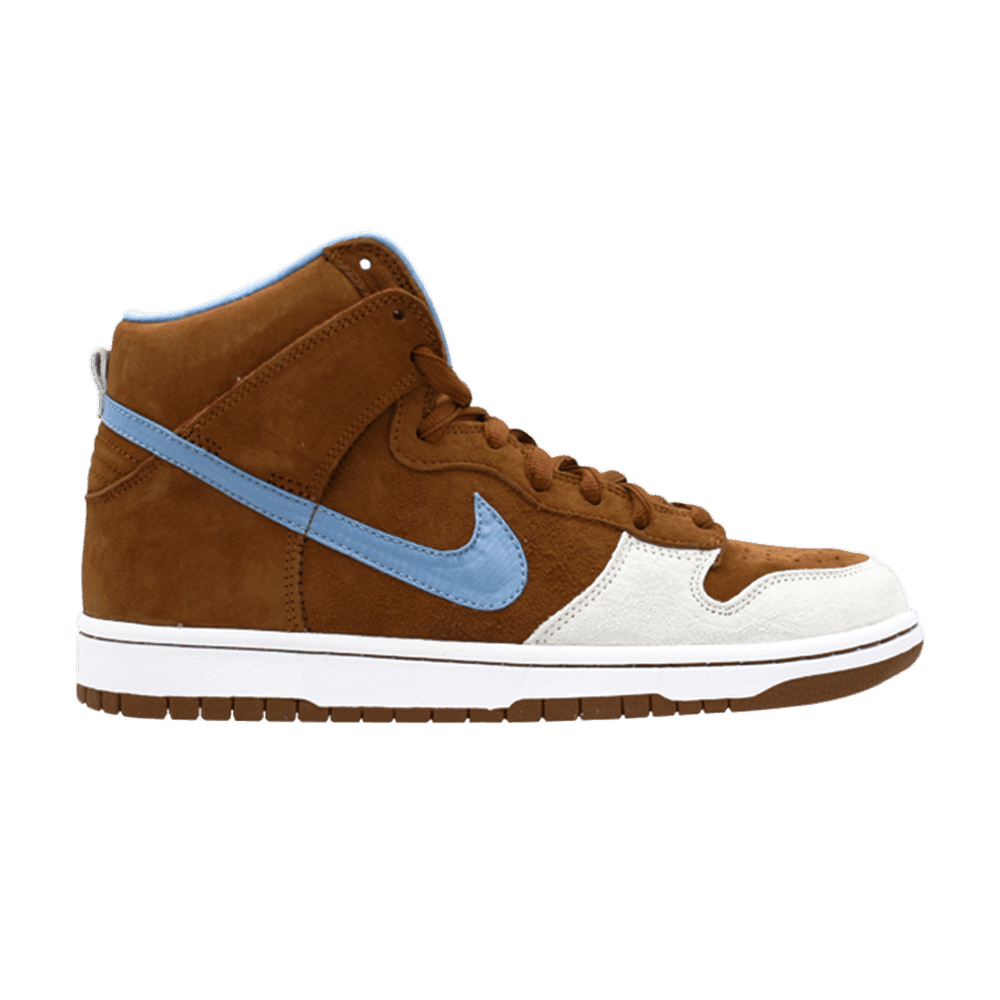 Pre-owned Nike Dunk High Premium Sb 'skate Mental' In Brown