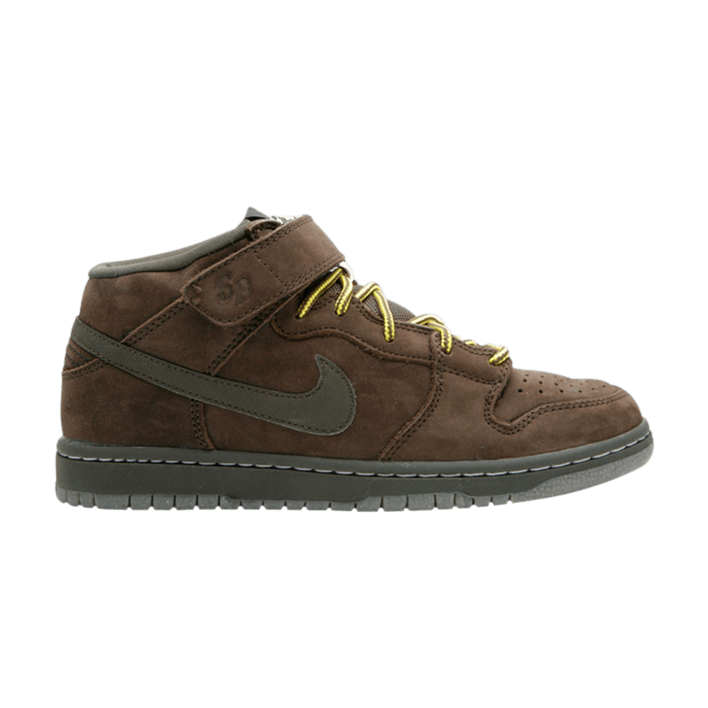 Pre-owned Nike Dunk Mid Premium Sb In Brown