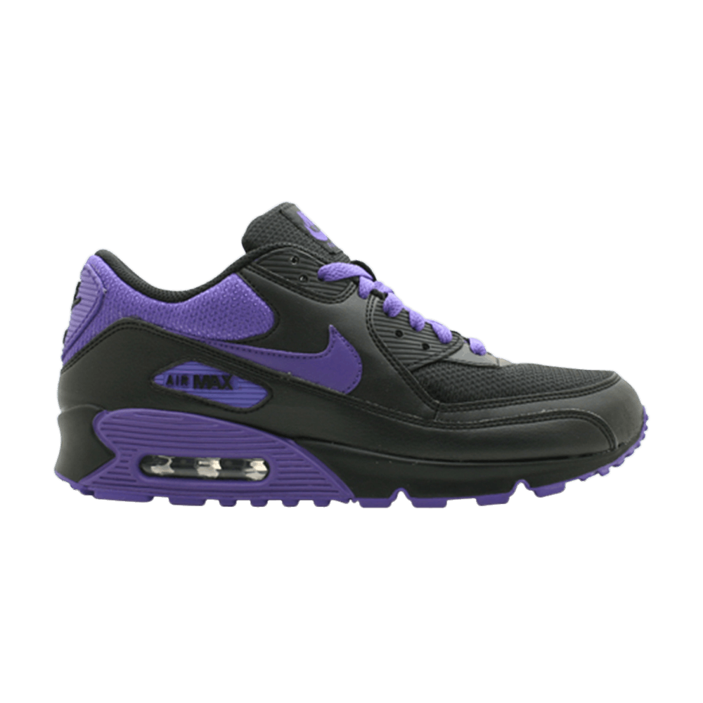 Wmns Air Max 90 'Black Varsity Purple'