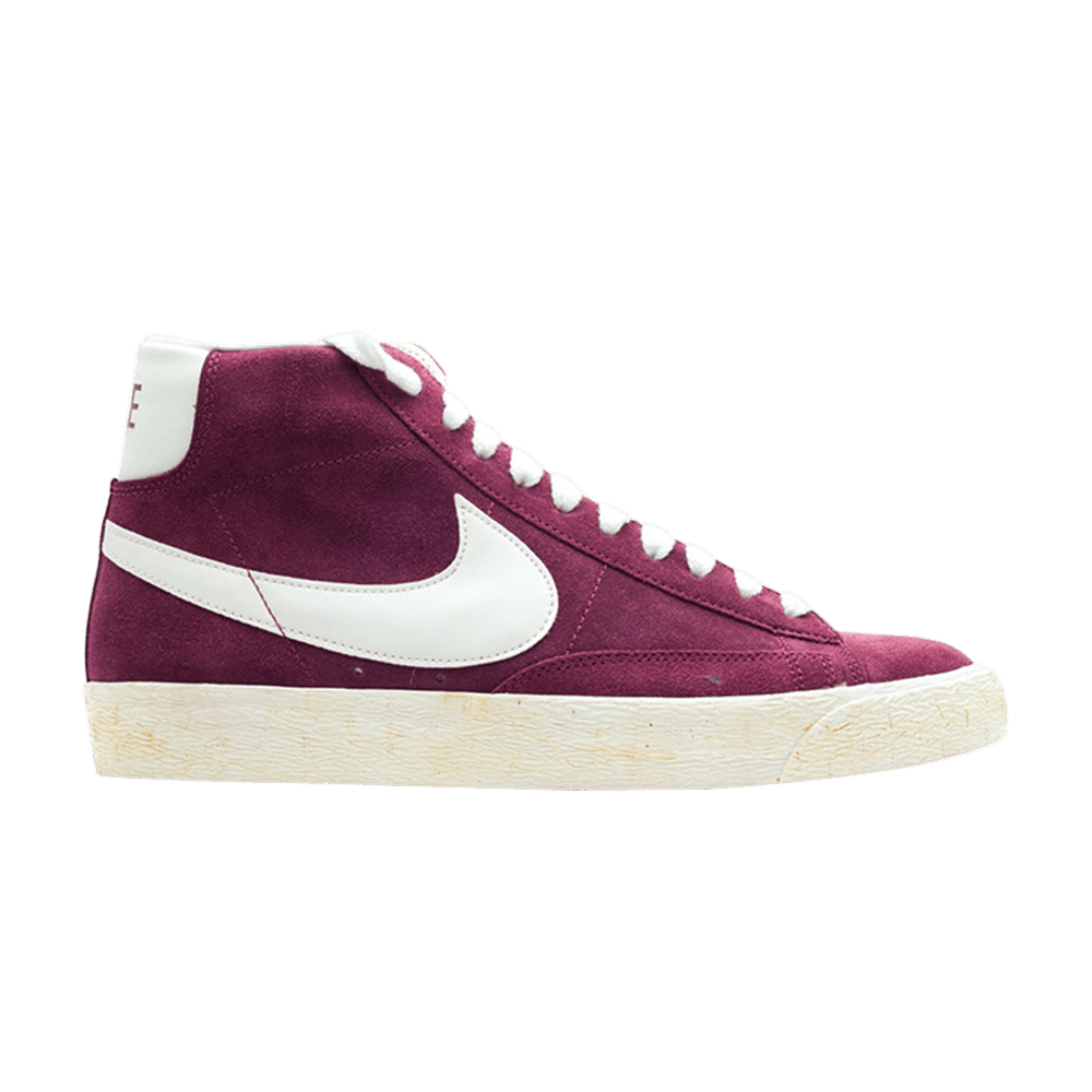 Blazer High Suede 'Deep Garnet'