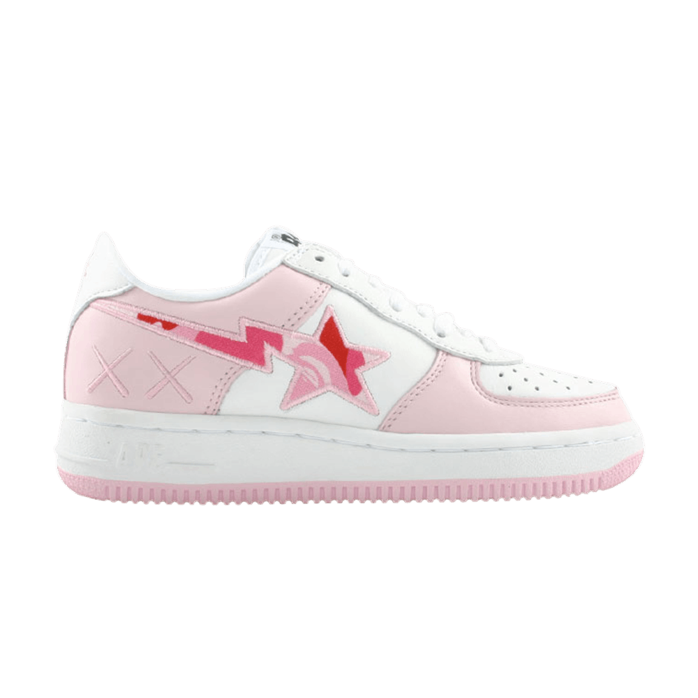 Kaws x Bapesta FS-001 Low 'Pink Camo'