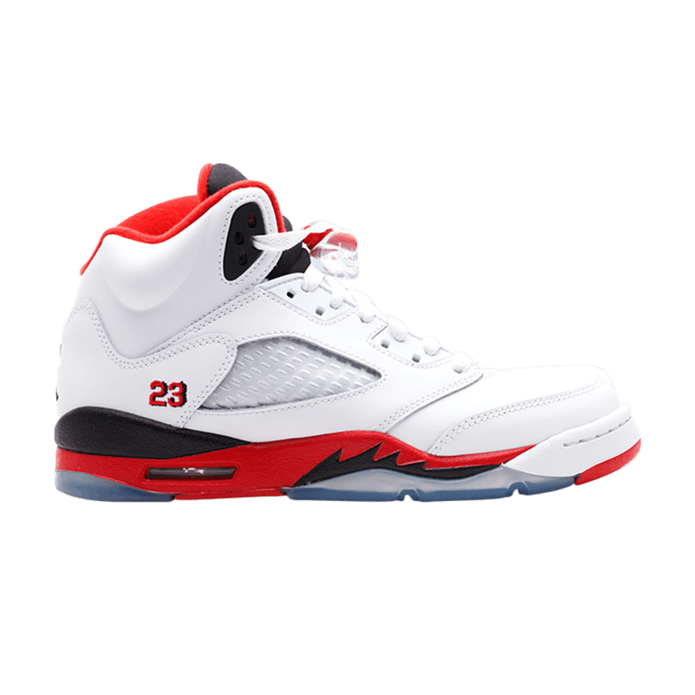 Air Jordan 5 Retro GS 'Fire Red Black Tongue' 2013