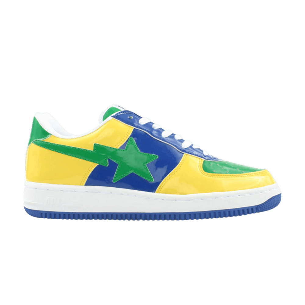 Bapesta FS-001 Low 'Yellow Blue Green'