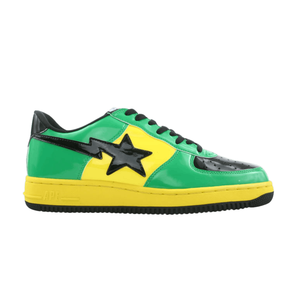 Bapesta FS-001 Low 'Green Yellow Black'