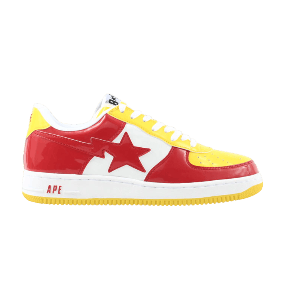 Bapesta FS-001 Low 'Red Yellow'