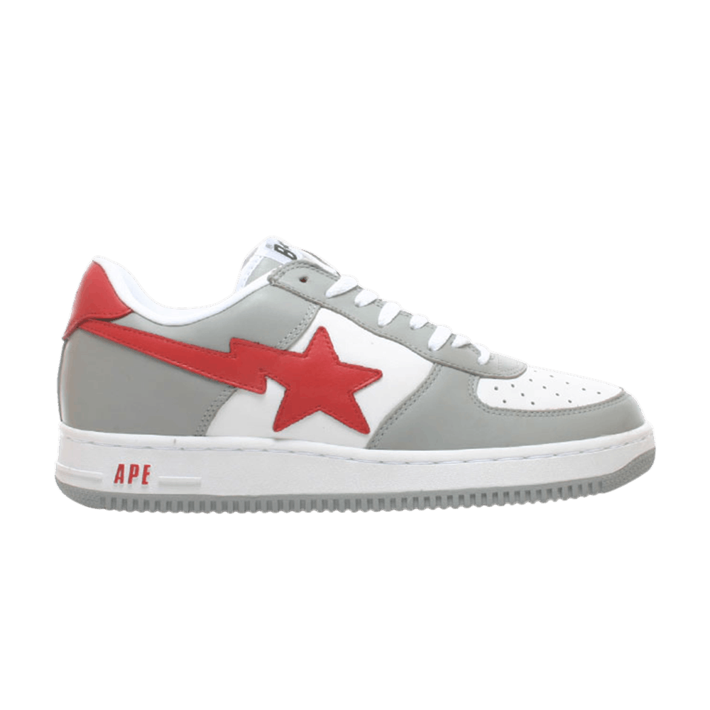 Bapesta FS-001 Low 'Gray Red'