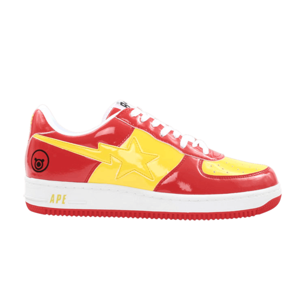 Bapesta FS-001 Low 'Red Yellow'