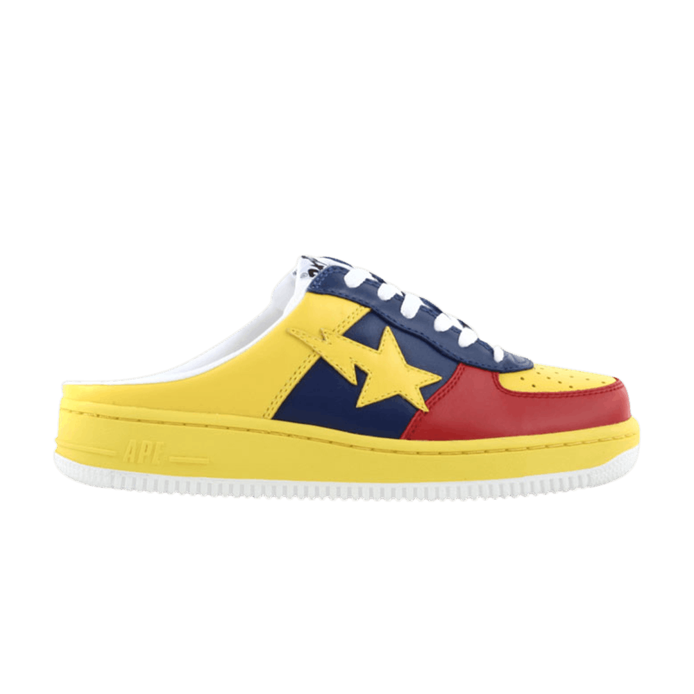 Bapesta Slip-On FS-030 Low 'Yellow Red'