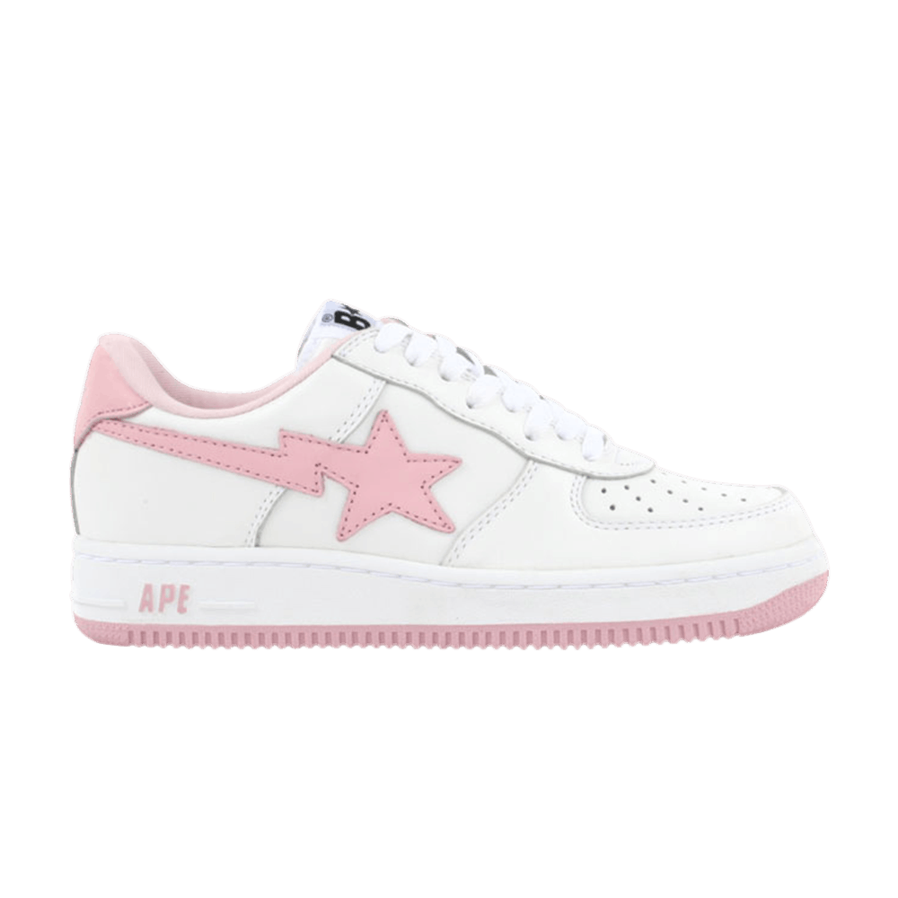 Bapesta FS-001 Low 'White Light Pink'