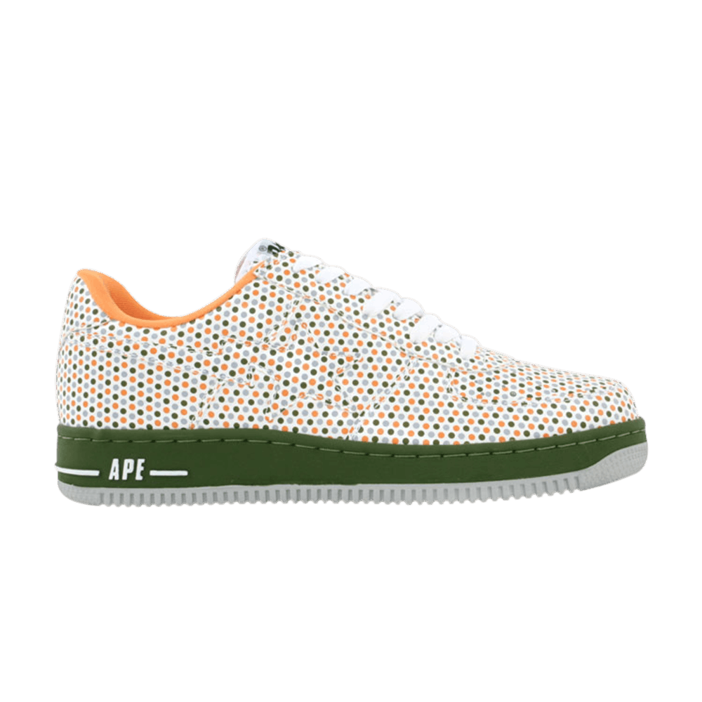 Bapesta FS-001 Low 'Green Orange Polka Dots'