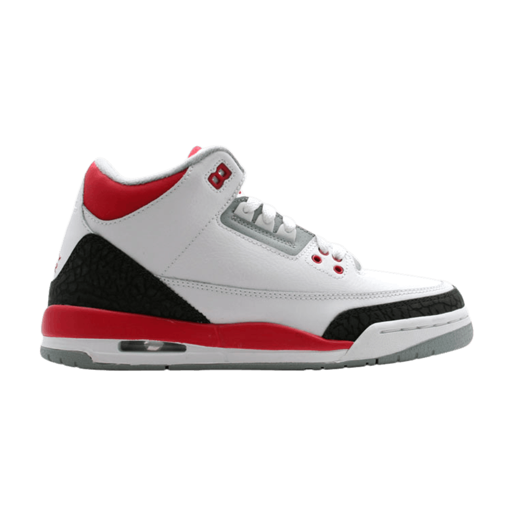 Air Jordan 3 Retro GS 'Fire Red' 2007