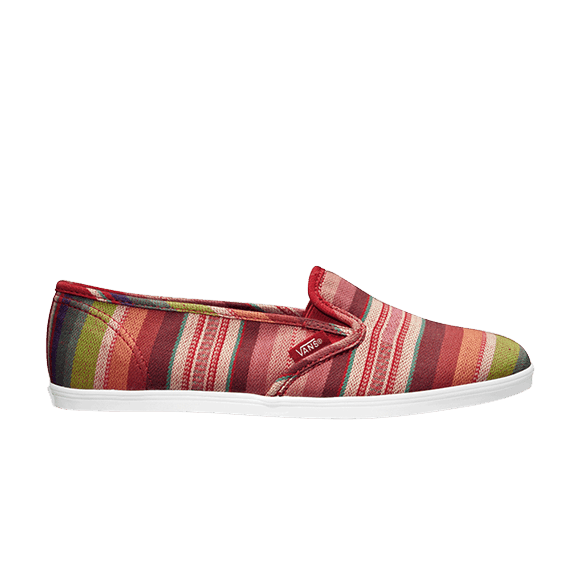 Wmns Slip Lo Pro Stripes Chili White