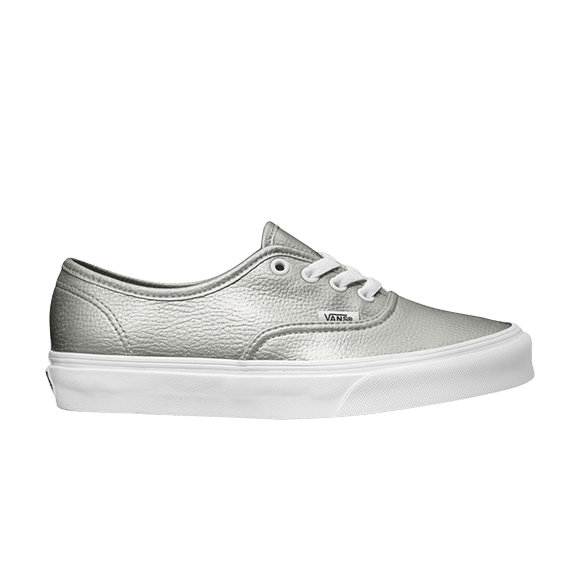 Authentic (Glitter Leather) Silver