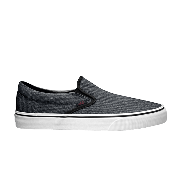 Classic Slip-on (Micro Grid Suiting) Black
