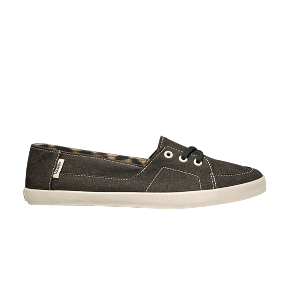 Palisades Vulc (Washed Canvas) Black/Leopard