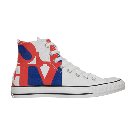 Robert Indiana x Chuck Taylor All Star Hi 'Love'