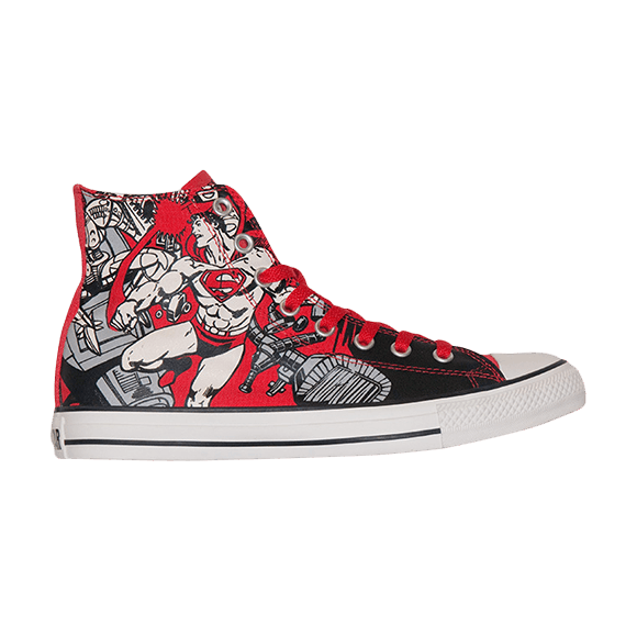 DC Comics x Chuck Taylor All Star Hi 'Superman Print'