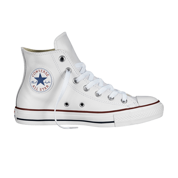 Chuck Taylor All Star Leather Hi 'White'