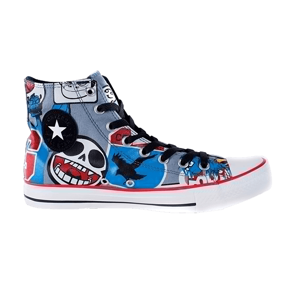 Gorillaz x Chuck Taylor All Star Hi 'Stickers'