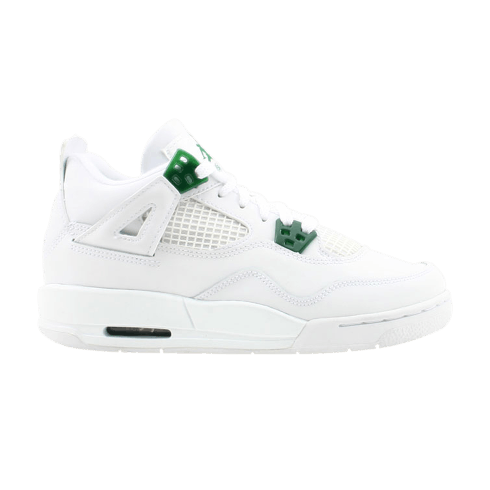 Air Jordan 4 Retro GS 'White Chrome'